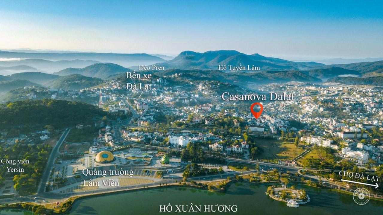 Casanova Dalat Hotel Экстерьер фото